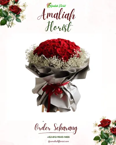 Buket Bunga di Cemara Asri